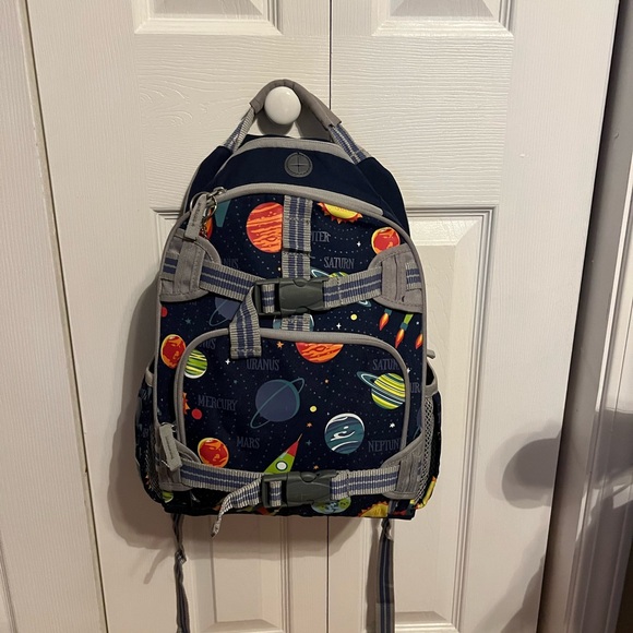 PBK Mackenzie Navy Solar System Glow-in-the-Dark Small Backpack - Picture 3 of 3